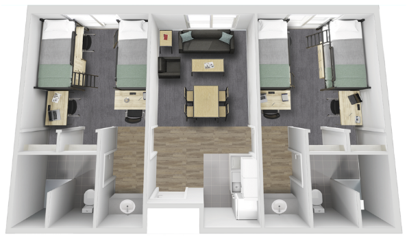 NEW! 3x2 Triple at Lynx Crossing