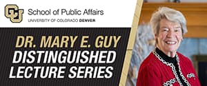 Banner featuring a woman smiling wearing a red sweater. Text reads 