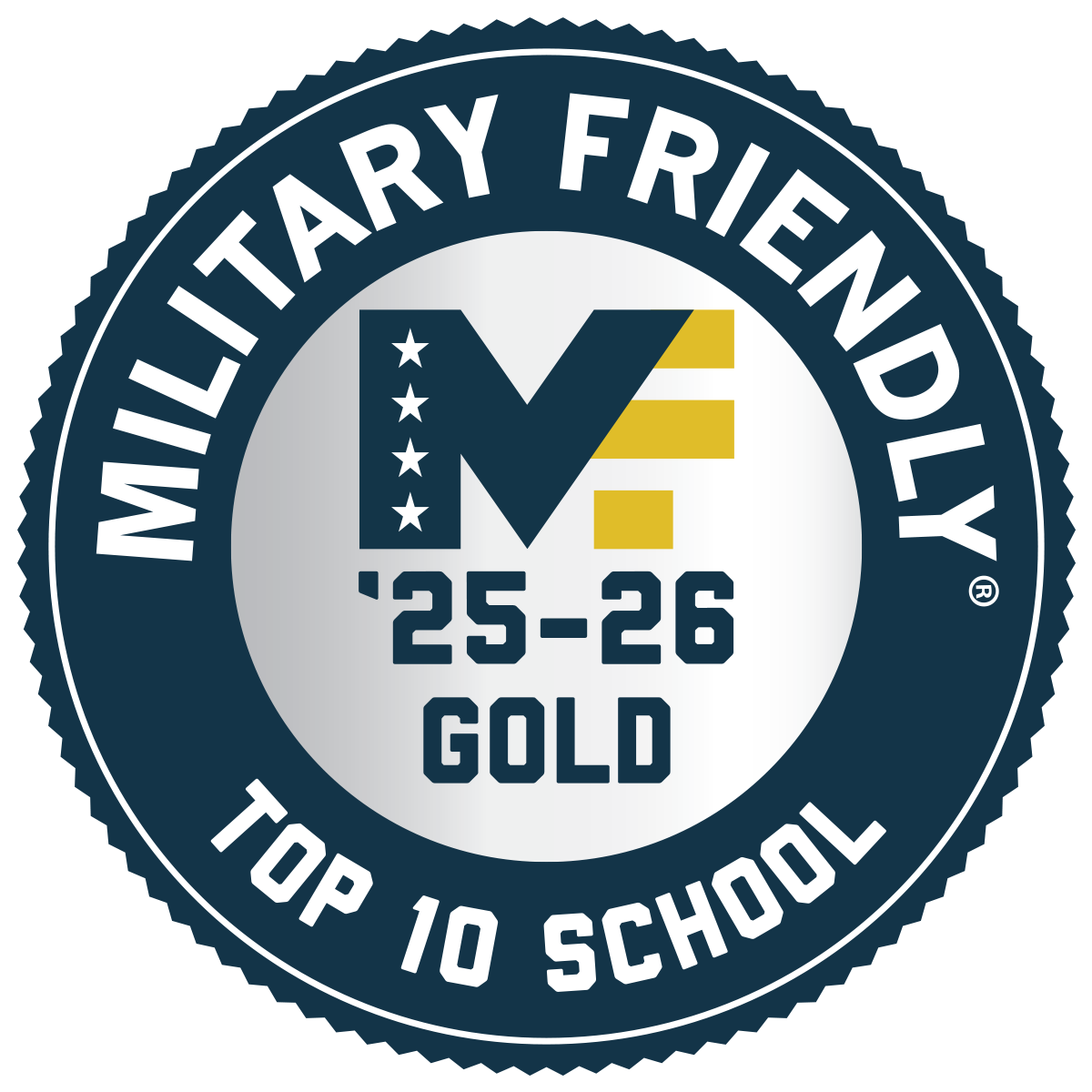 2025-26 Military Friendly Top 10 School